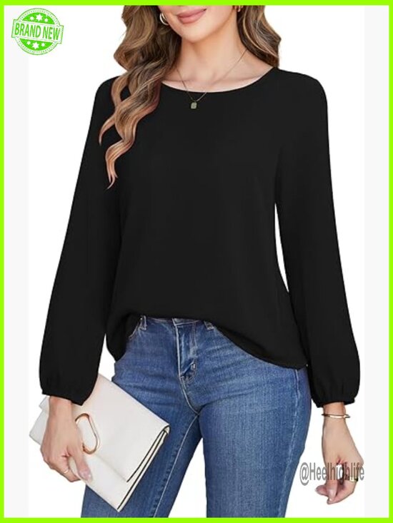 Tops - Sleeveless Chiffon Tank Top Business Casual Blouse Tunic Blouse